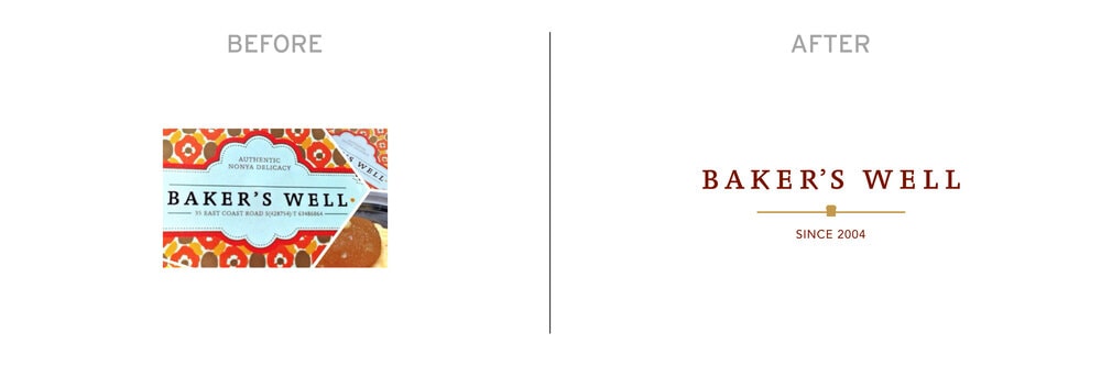 Baker's Well Before and After