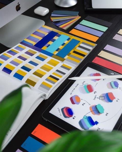Colours play an important role in delivering brand messaging